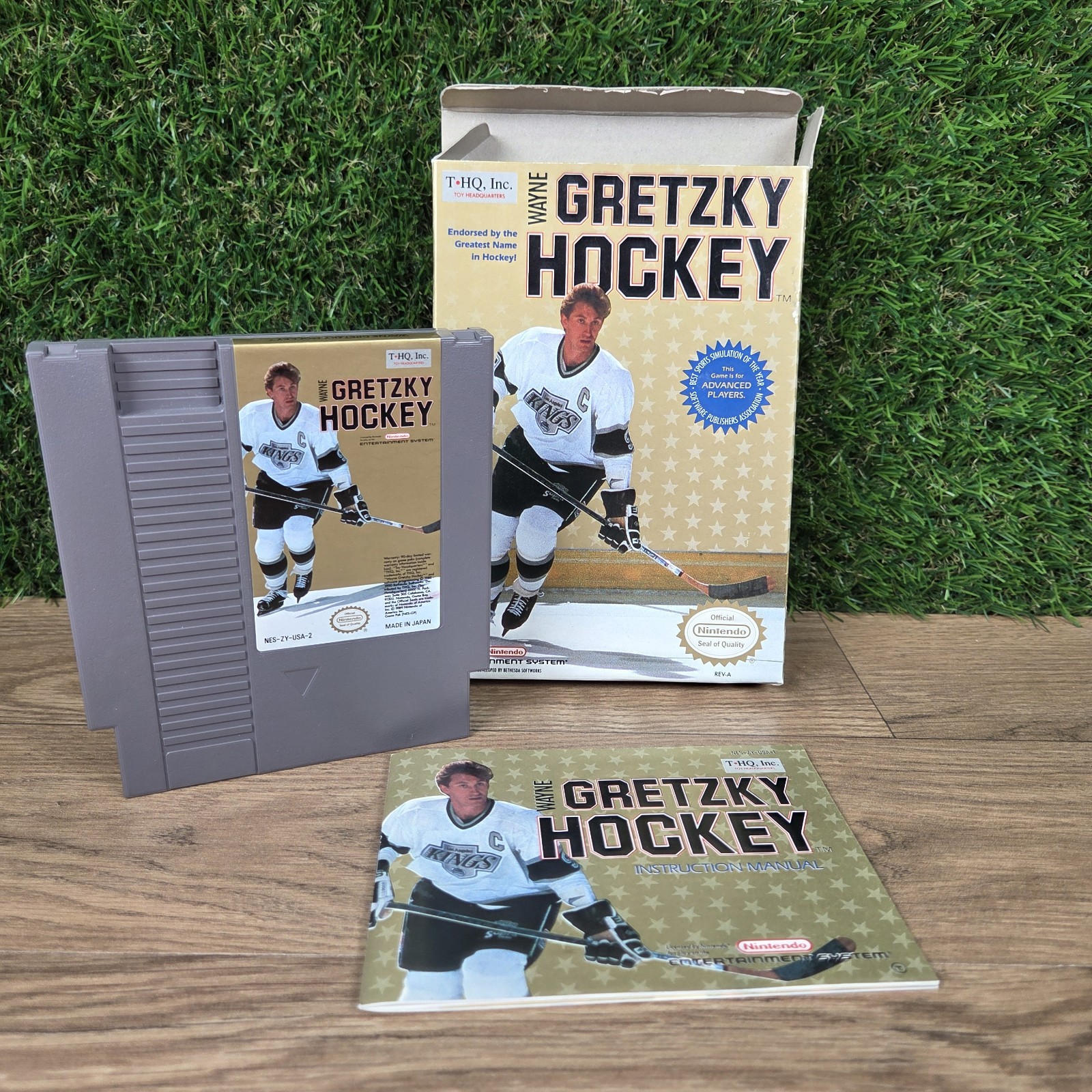 Wayne Gretzky Hockey White Variant (Nintendo Entertainment System, NES 1991)