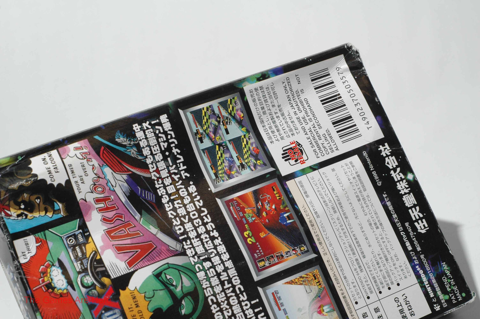 F-Zero X – Nintendo 64 1998 IMPORTED w Creased Box U.S. Seller
