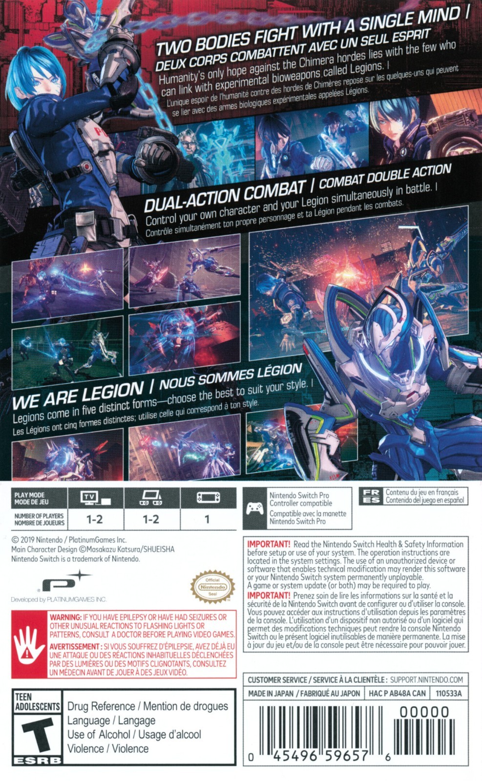 Astral Chain (Nintendo Switch) New