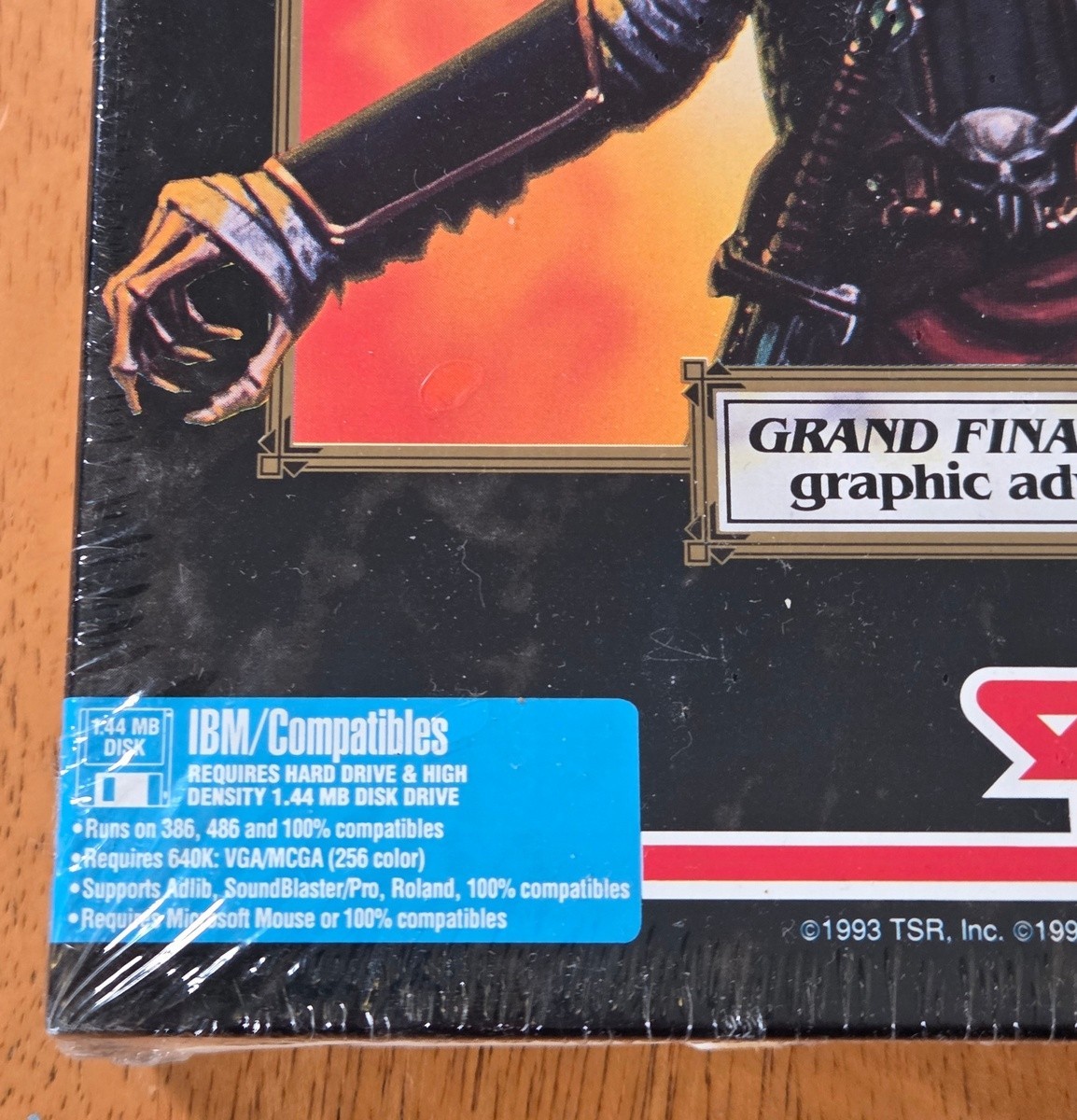 New Sealed AD&D Eye Beholder III Assault On Myth Drannor SSI IBM PC Big Box Game