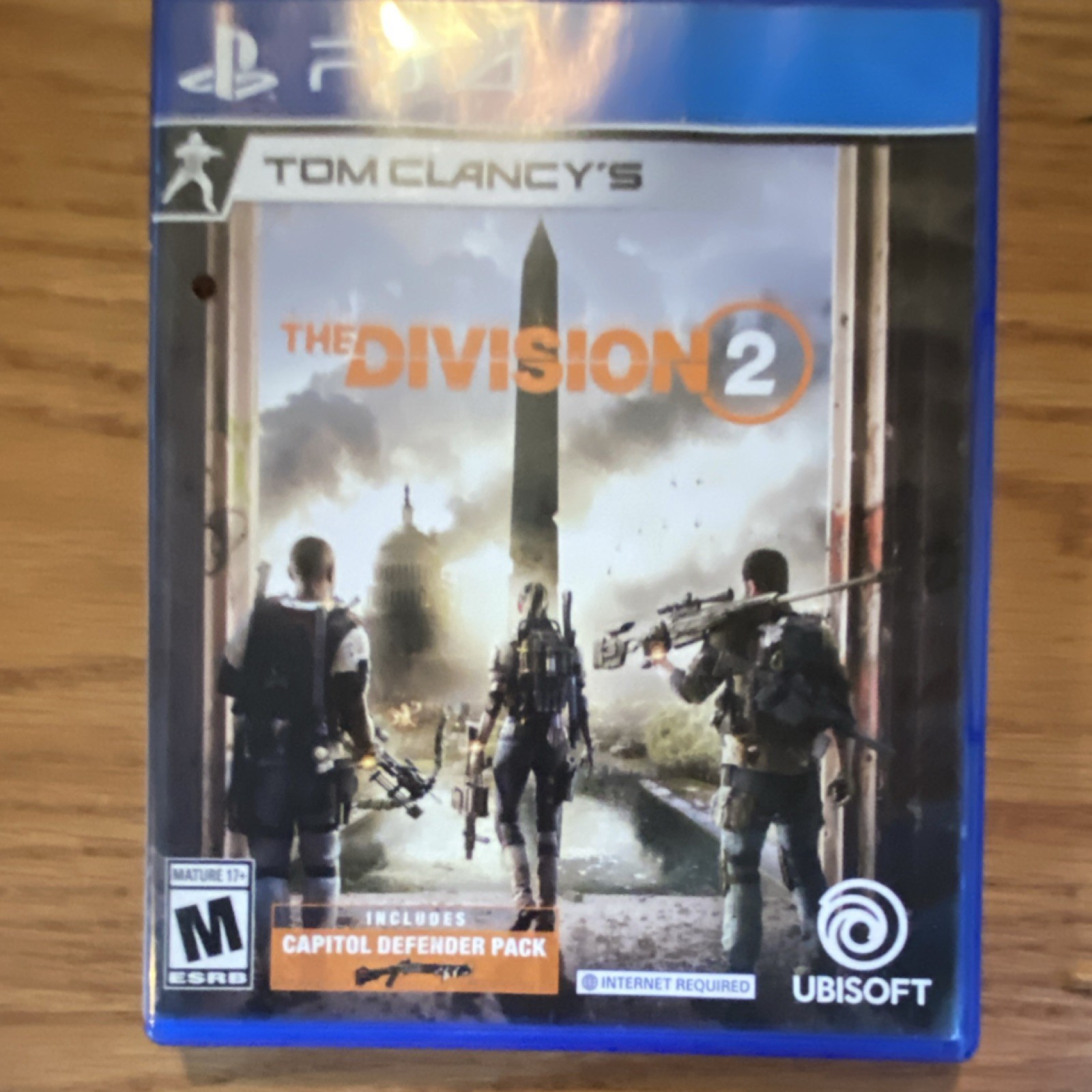 Tom Clancy’s The Division 2 PS4 by Ubisoft M-Rated Shooter Internet Required