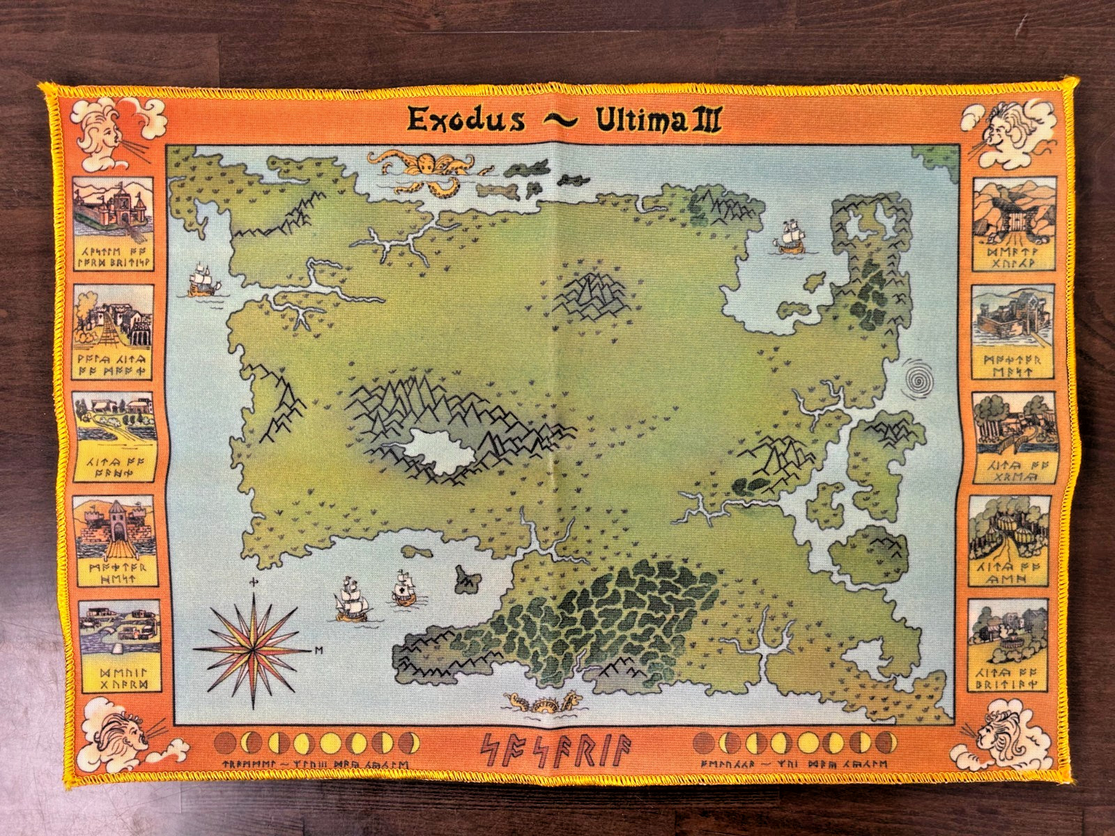 Origin Systems – Ultima III: Exodus Atari 400/800 48K Disk – COMPLETE! VG+/EX!