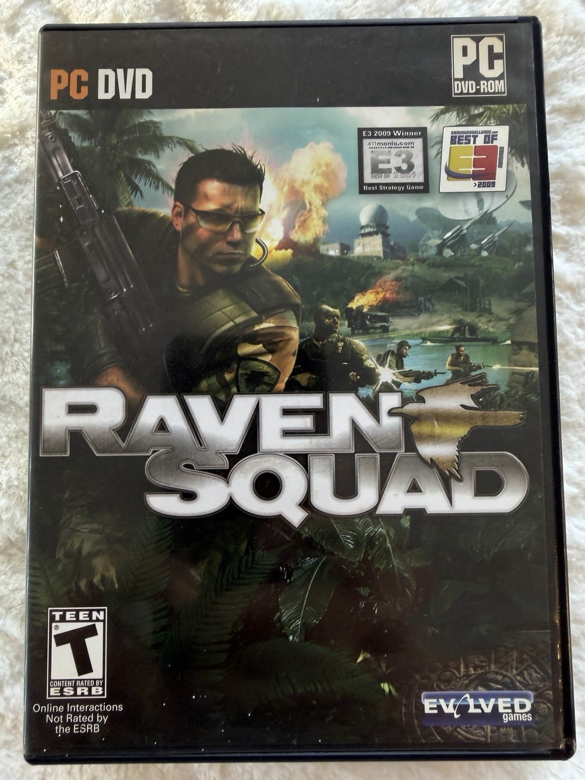 Raven Squad (PC DVD-ROM Video Game, 2008) Brand New Sealed, Evolved Games T-Teen
