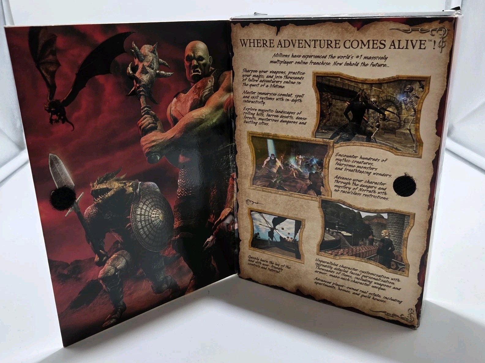 CIB Everquest II Complete 10 Disc Set PC CD-ROM MMORPG Norrath