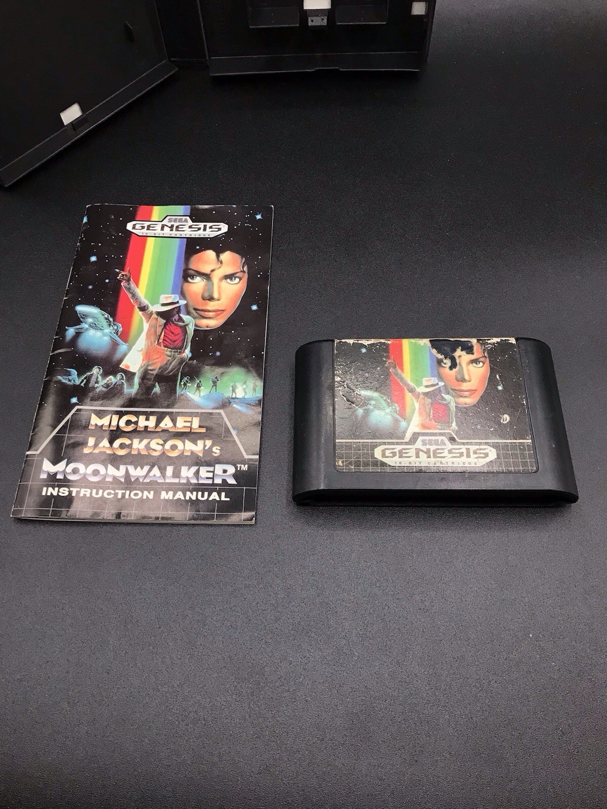 Michael Jackson’s Moonwalker – Sega Genesis 1990 – Complete – Authentic Tested