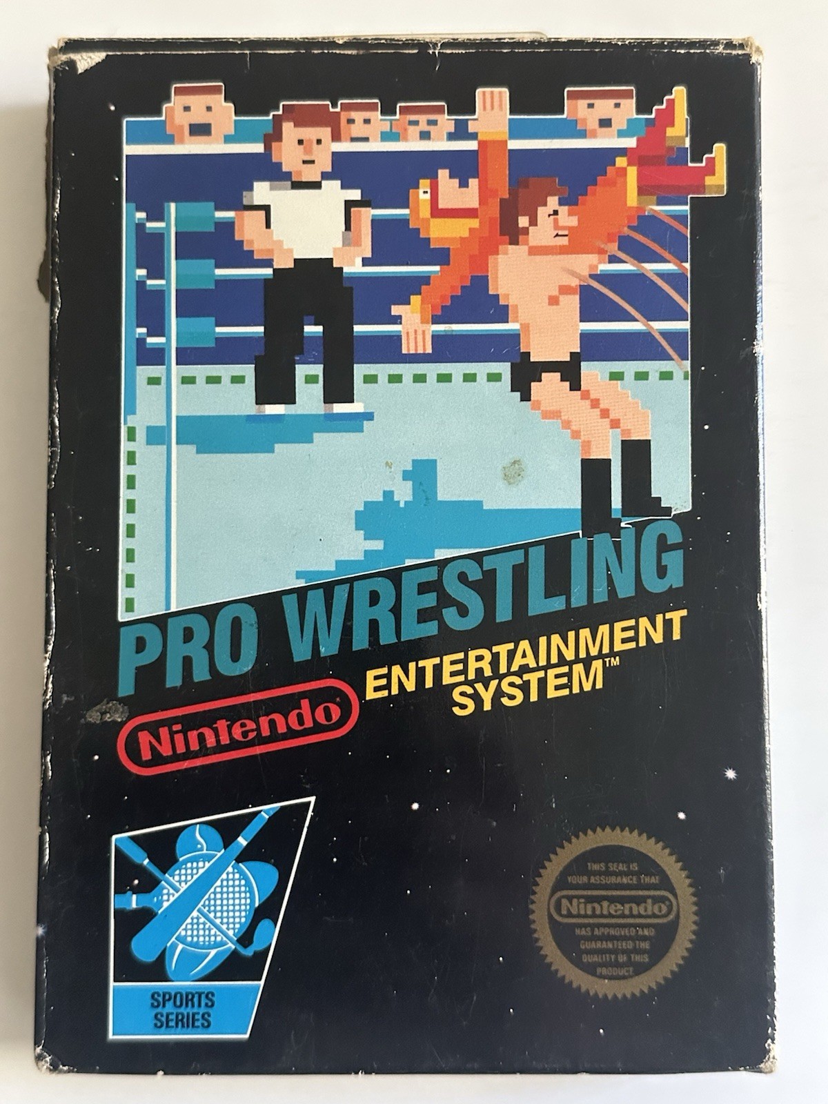 Pro Wrestling Nintendo Entertainment System, 1987 NES with Original Box