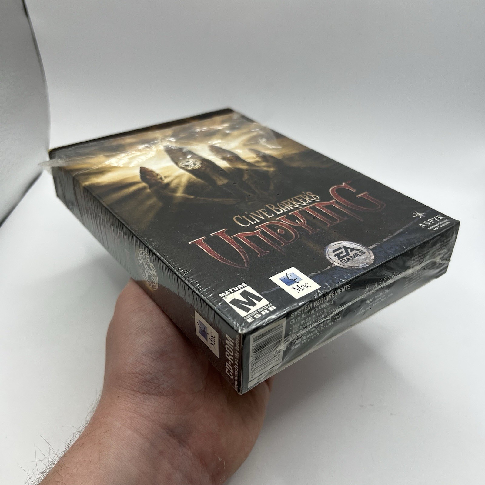 Clive Barker’s Undying EA Games / Aspyr for Mac CD-ROM Complete in Box