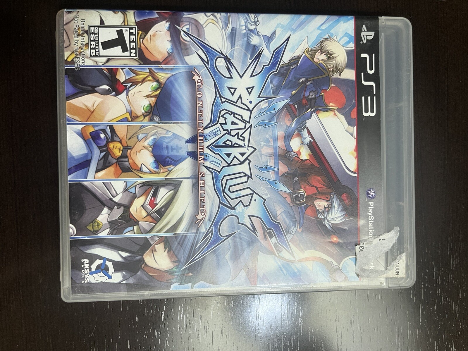 BlazBlue: Continuum Shift (Sony PlayStation 3, 2010) Complete