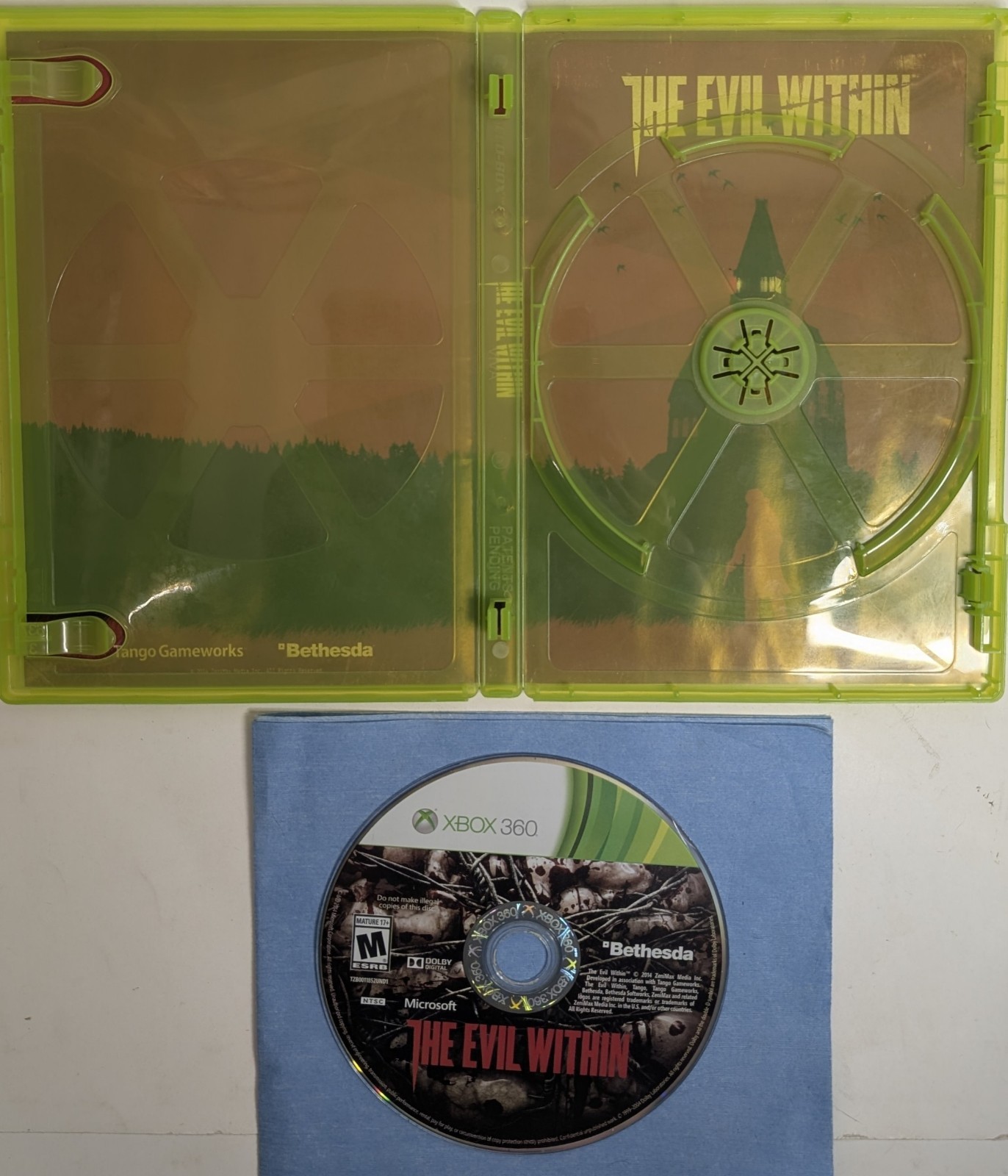The Evil Within Microsoft Xbox 360 Tested and Working no manual
