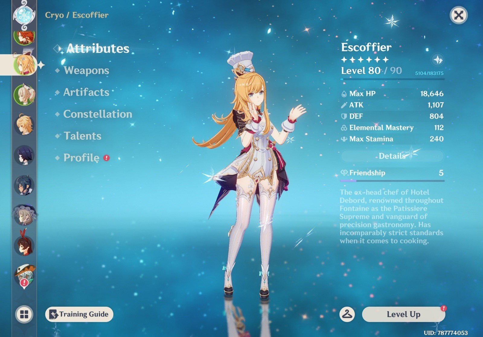 Genshin Impact Account – EU