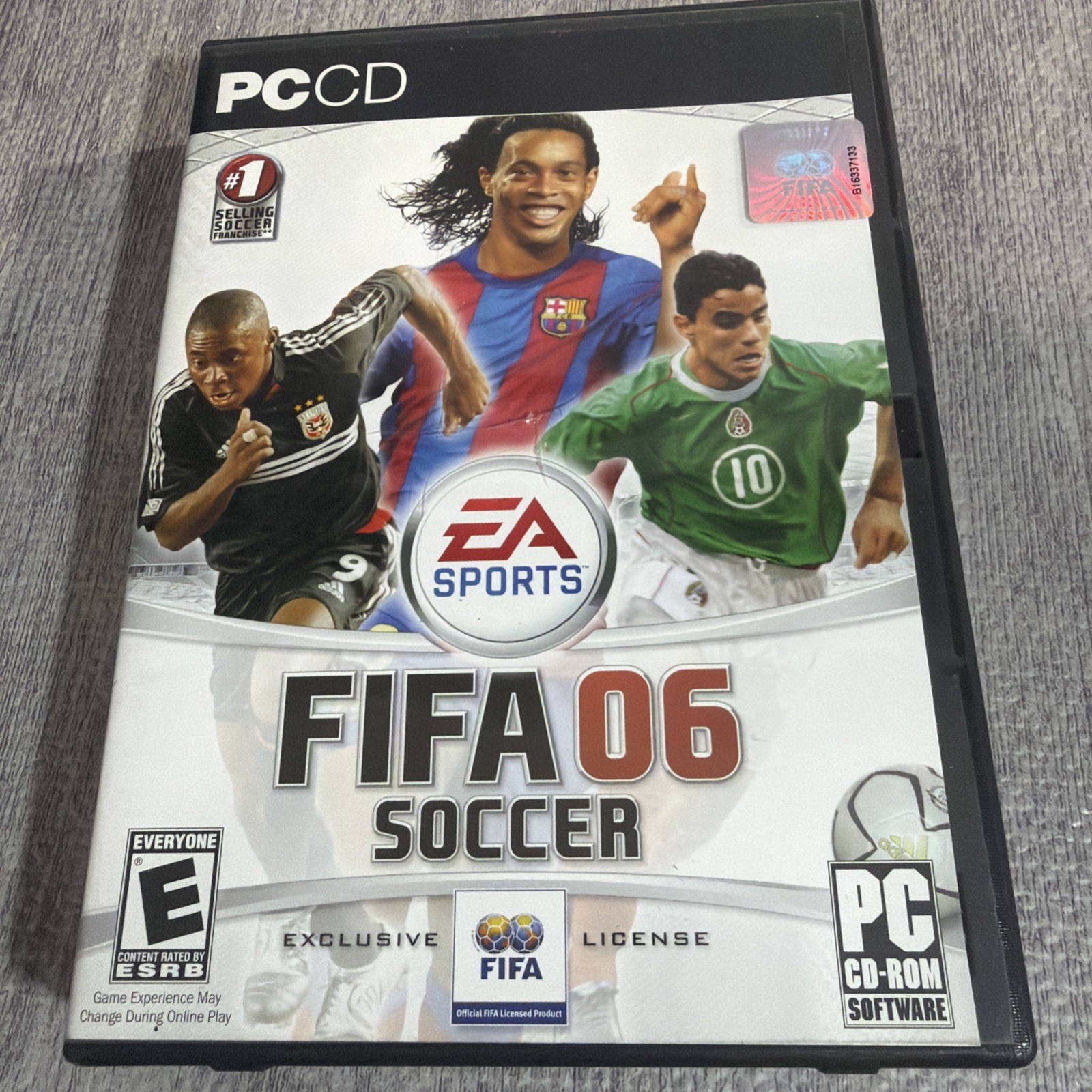 EA Sports Fifa 06 Soccer (2006) PC CD-ROM – Tested – 4 Disc CIB