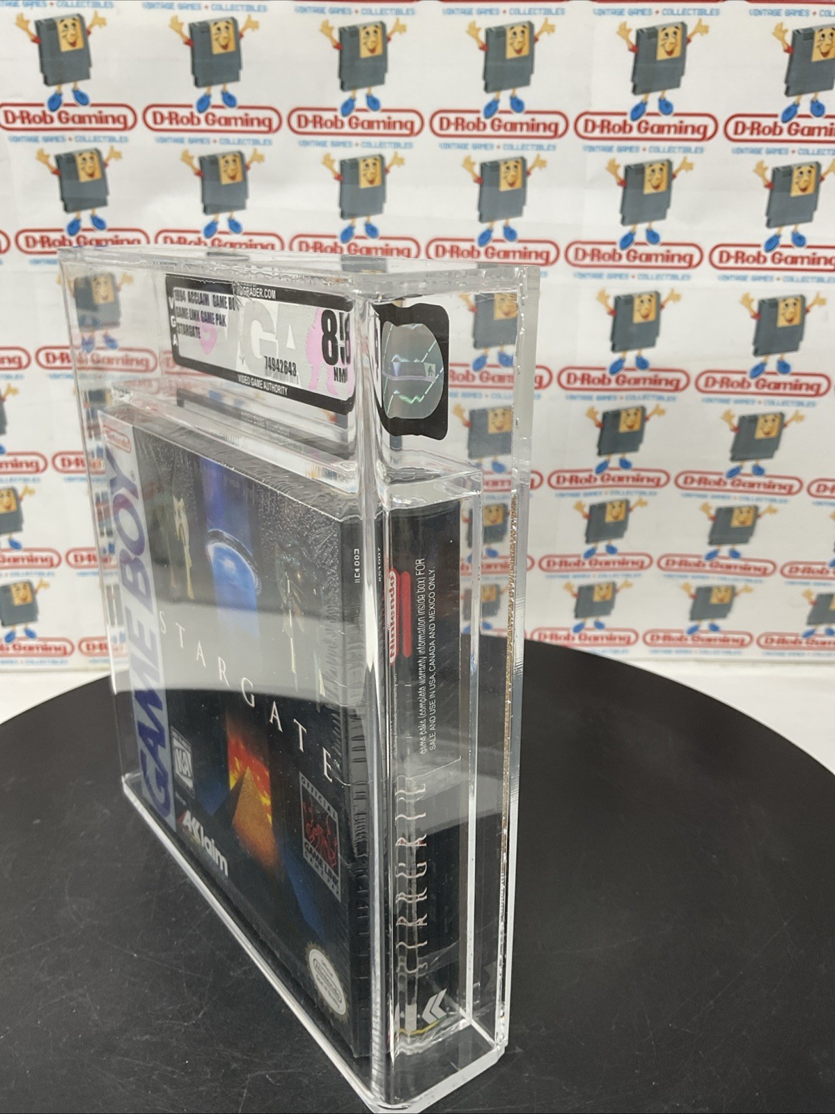 Stargate the video Game Nintendo Gameboy NES SNES New Sealed VGA WATA CGC PSA