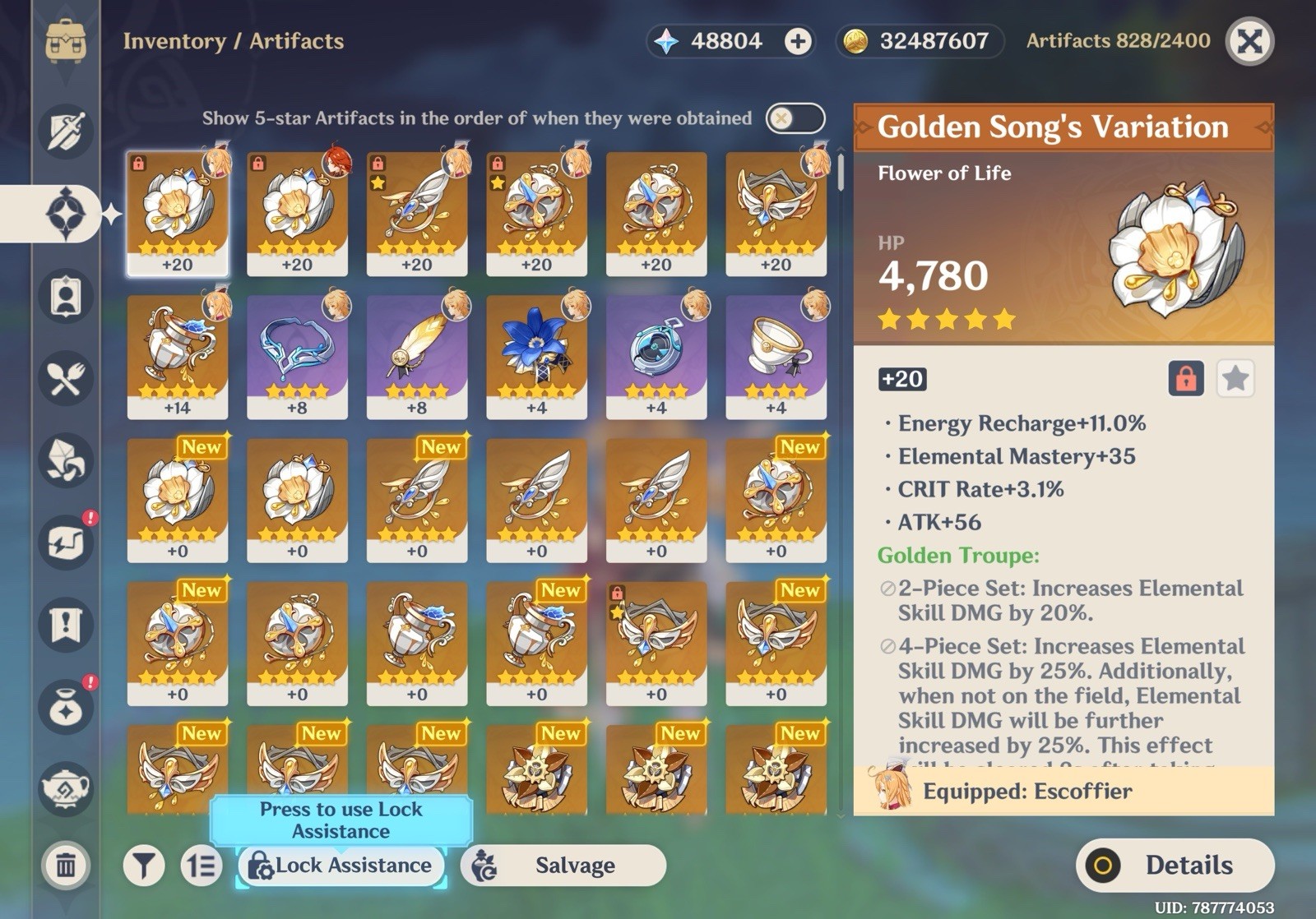 Genshin Impact Account – EU
