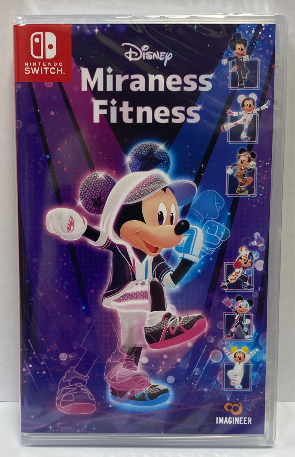 Disney Miraness Fitness Switch Brand New Factory Sealed (Exercise/Fitness)
