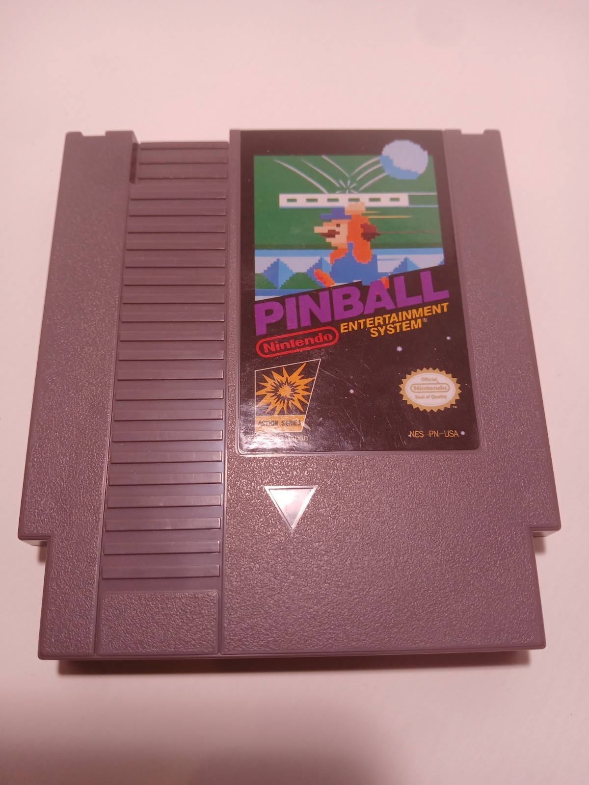 Pinball for NES, Complete In Box, Tested and Working, in Ok Condition