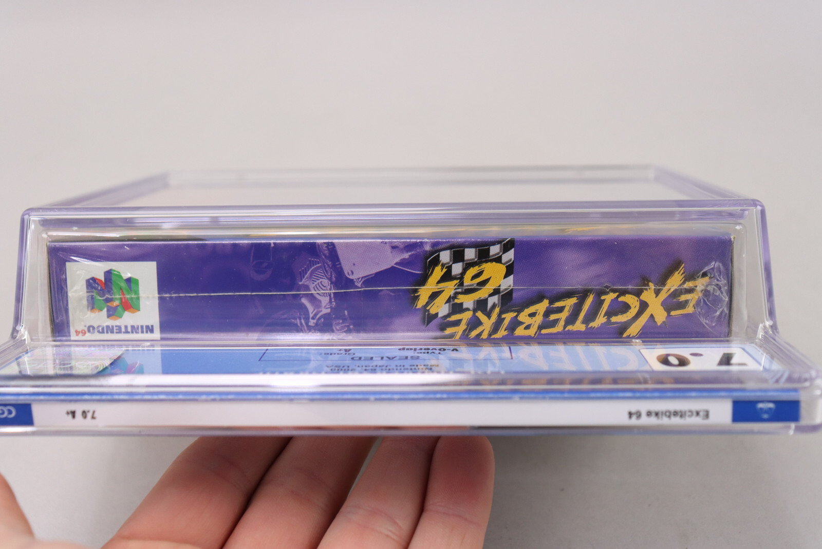 Excitebike 64 Nintendo N64 2000 New Factory Sealed CGC Graded 7.0 A+