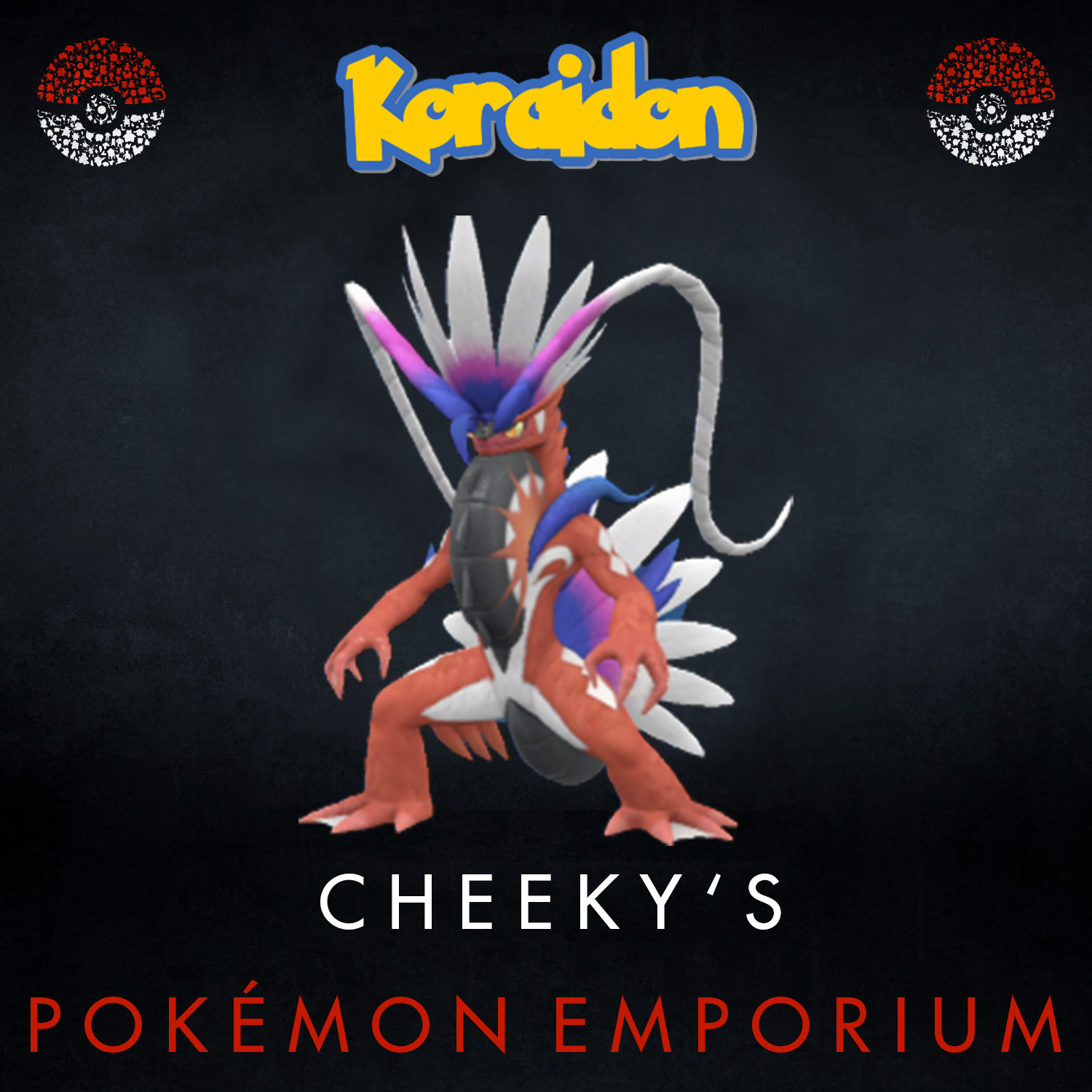 Legitimate 3 Max IV Koraidon Legendary Pokemon Scarlet & Violet