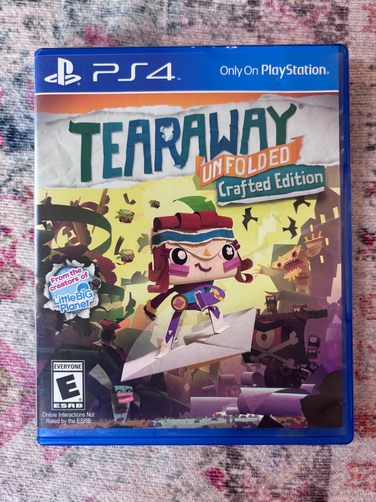 Tearaway Unfolded: Crafted Edition (Sony PlayStation 4, 2015)