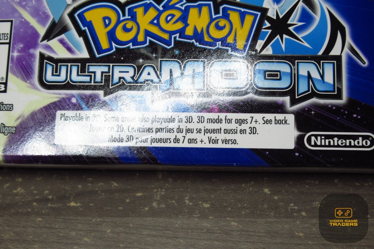 Pokemon Ultra Moon 1ST PRINT w/ Keychain (Nintendo 3DS, 2017) NEW! – RARE!