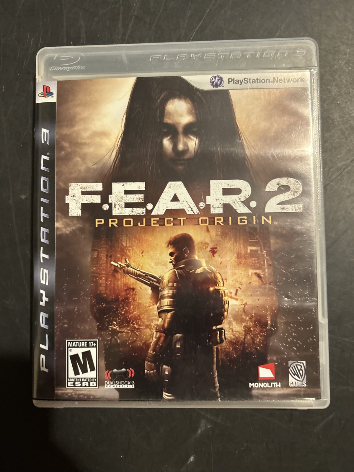 F.E.A.R. 2: Project Origin (Sony PlayStation 3, 2009) Tested Working