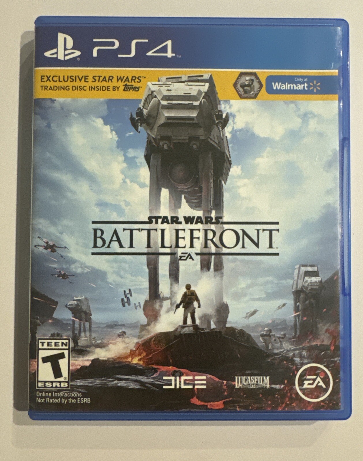 Star Wars Battlefront (PlayStation 4, 2015) PS4 Walmart Exclusive Trading Discs