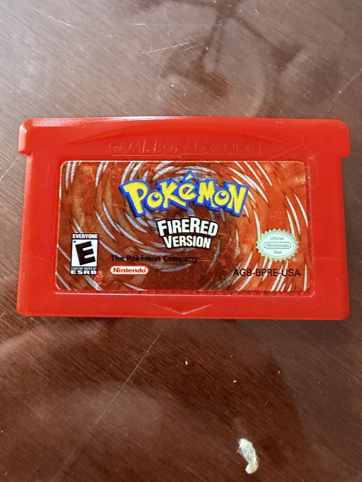 Pokémon FireRed Version Nintendo Game Boy Advance, Authentic New Battery