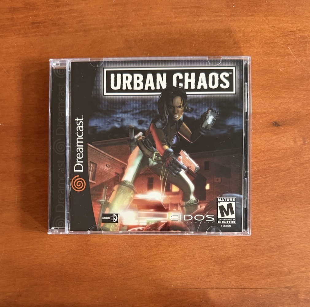 Urban Chaos (Sega Dreamcast) MINT COB Complete w/ Reg & Tested Ships Fast