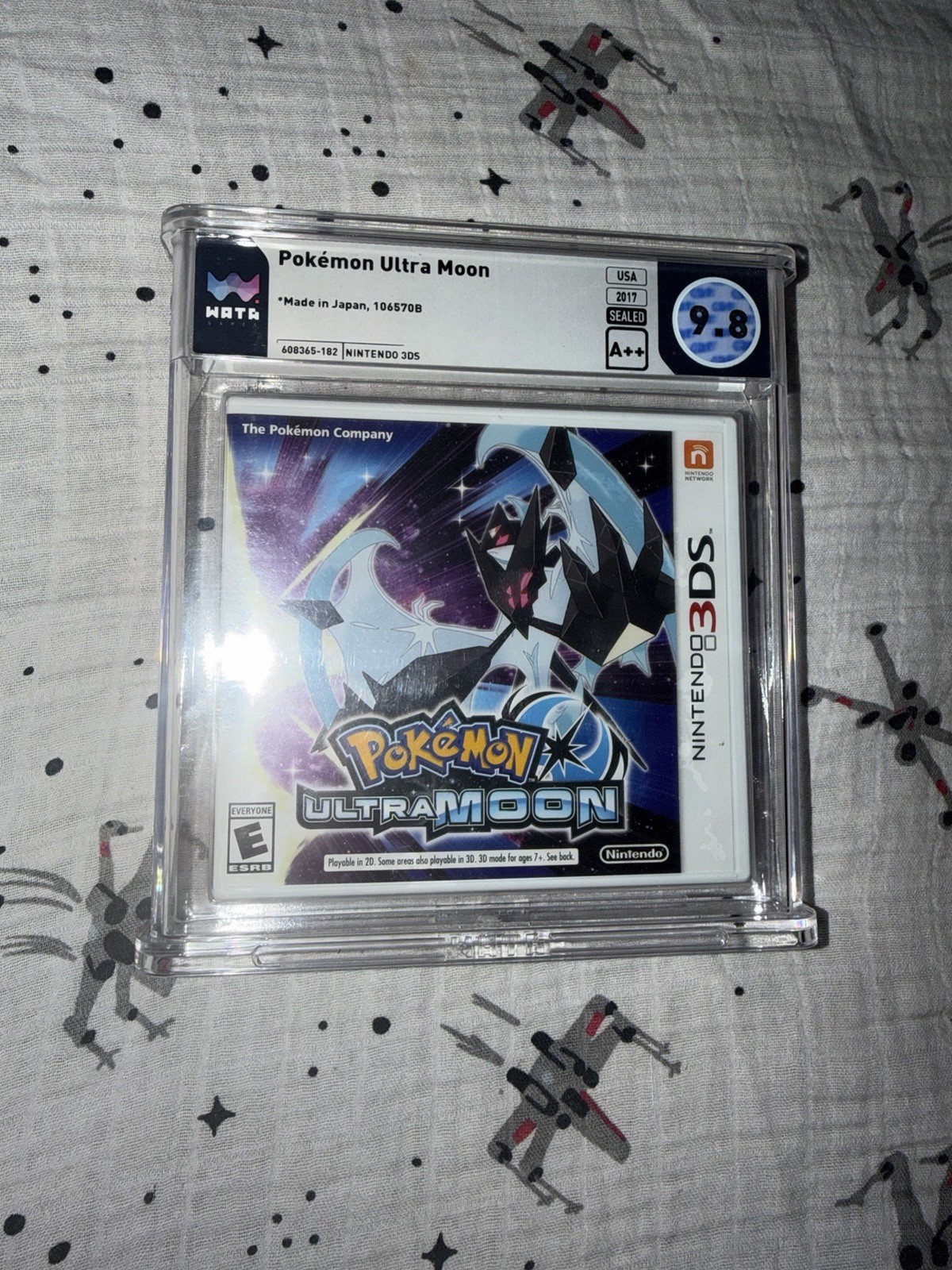 2017 Nintendo 3DS Pokemon Ultra Moon Graded WATA 9.8 A++ Sealed BRAND NEW