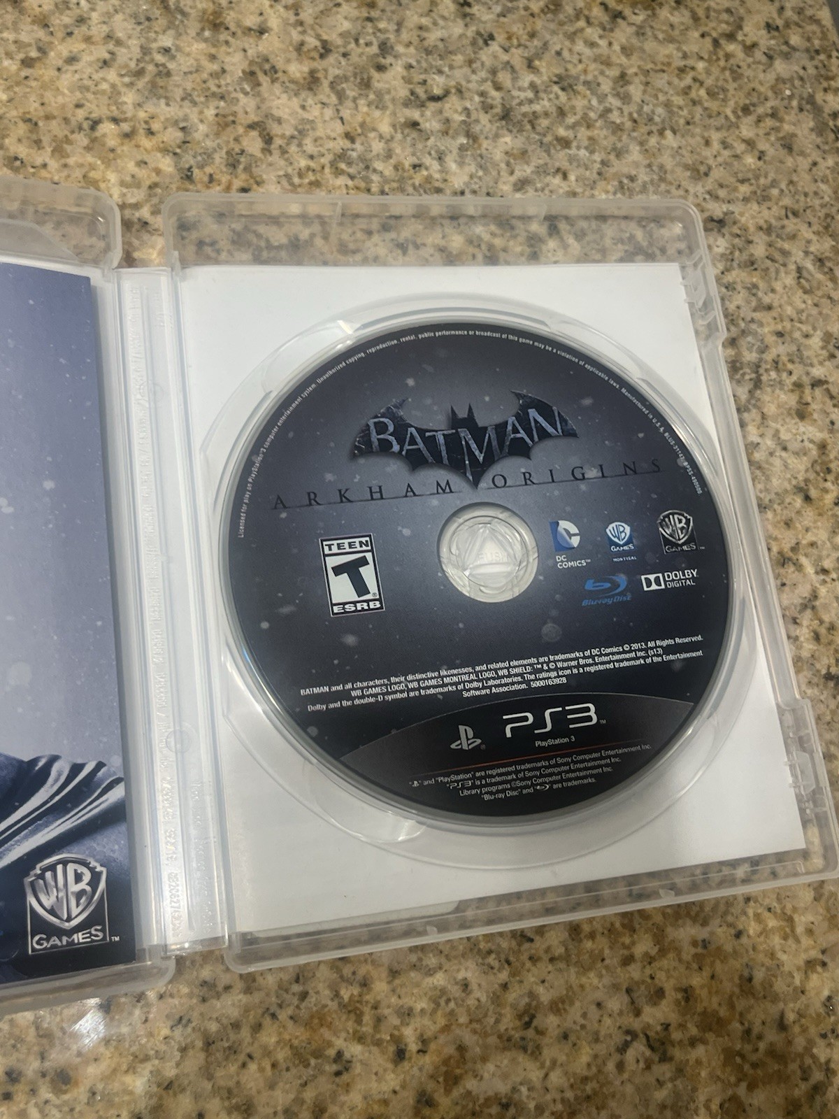 WB Games Batman: Arkham Origins PS3 T NTSC-U/C Batman Series DLC Content