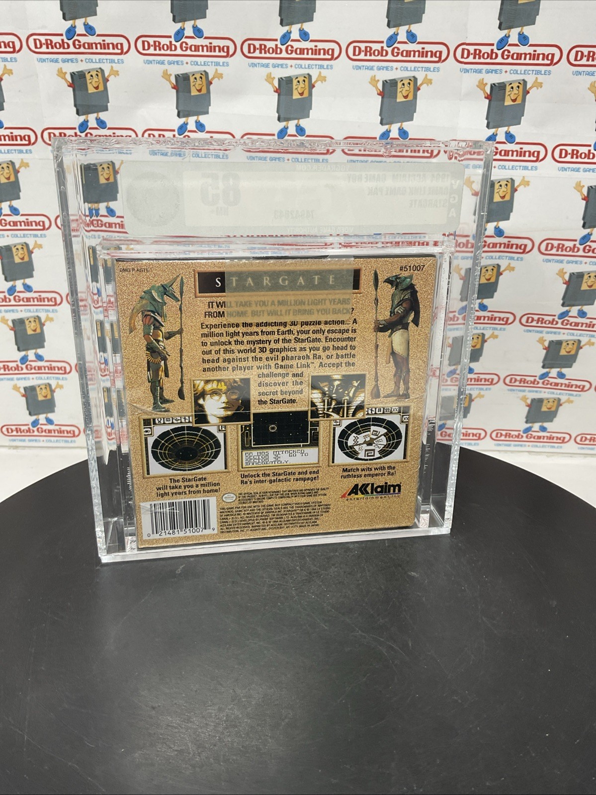 Stargate the video Game Nintendo Gameboy NES SNES New Sealed VGA WATA CGC PSA