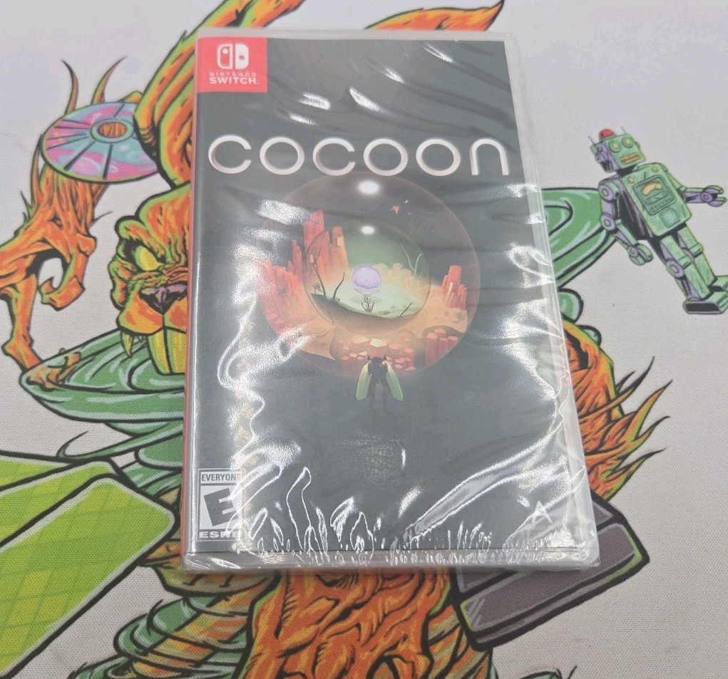 Cocoon Switch Nintendo w/ 5 Orb Art Cards ESRB New Factory Sealed