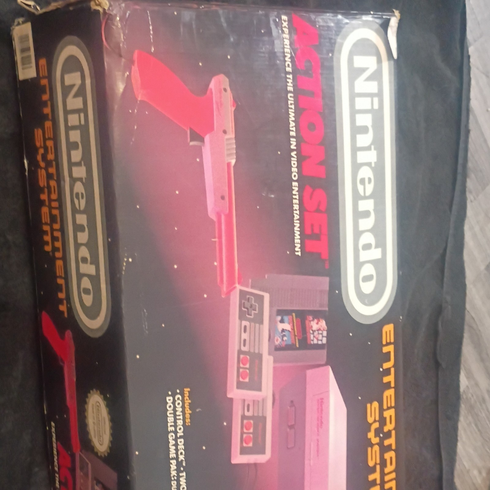 Vintage Nintendo System Action Set Duck Hunt New In Box