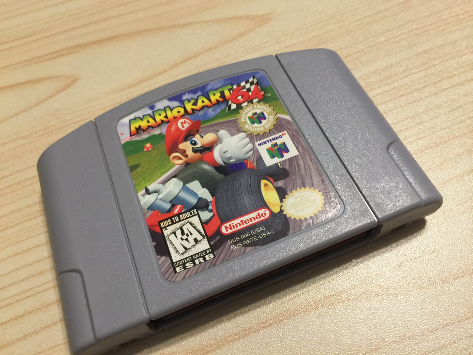 Mario Kart 64 (Nintendo N64, 1997) – Cartridge Only NUS-006