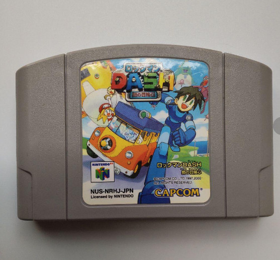 Ages 13+ Used N64 Mega Man Legends Rockman Dash Nintendo 64 Cartridge only