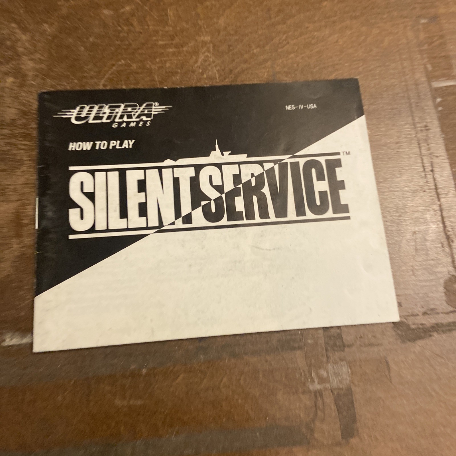 Silent Service Nintendo NES