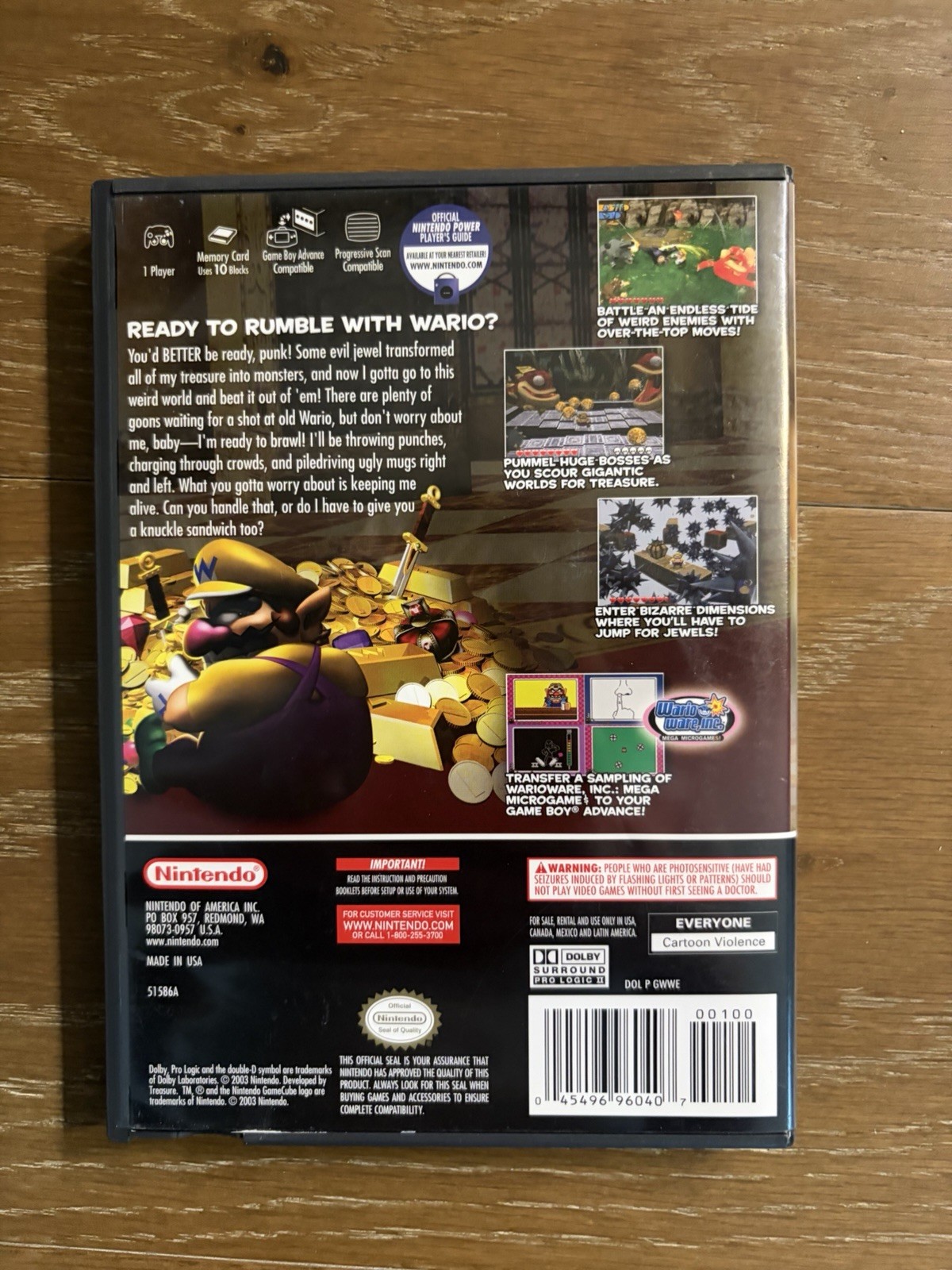Nintendo Wario World (GameCube) 2003