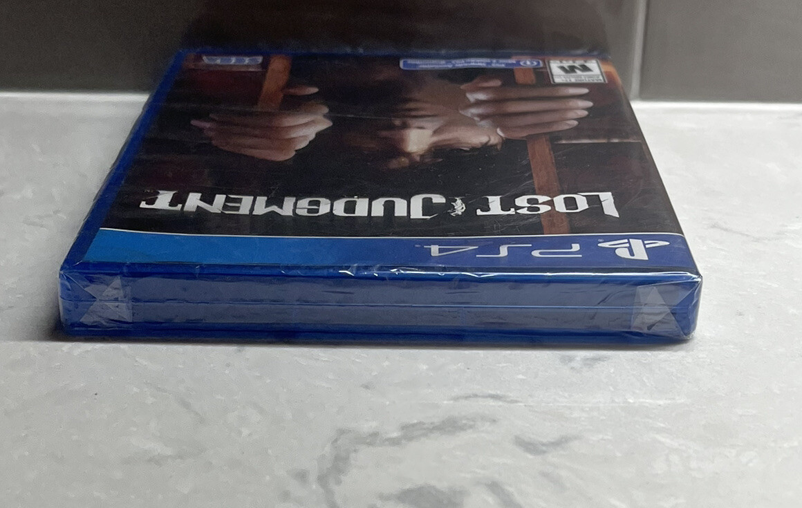 Lost Judgment PS4 (Sony PlayStation 4 2021) NEW SEALED Sega Ryu Ga Gotoku Studio