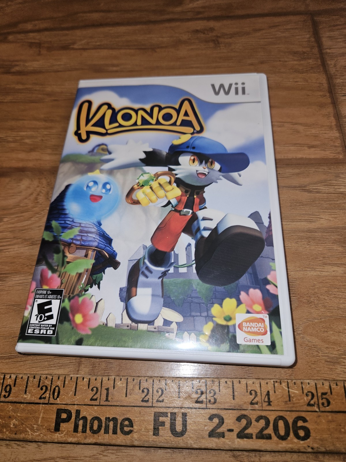 Klonoa (Nintendo Wii, 2009, Bandai Namco) ~ Tested & Working