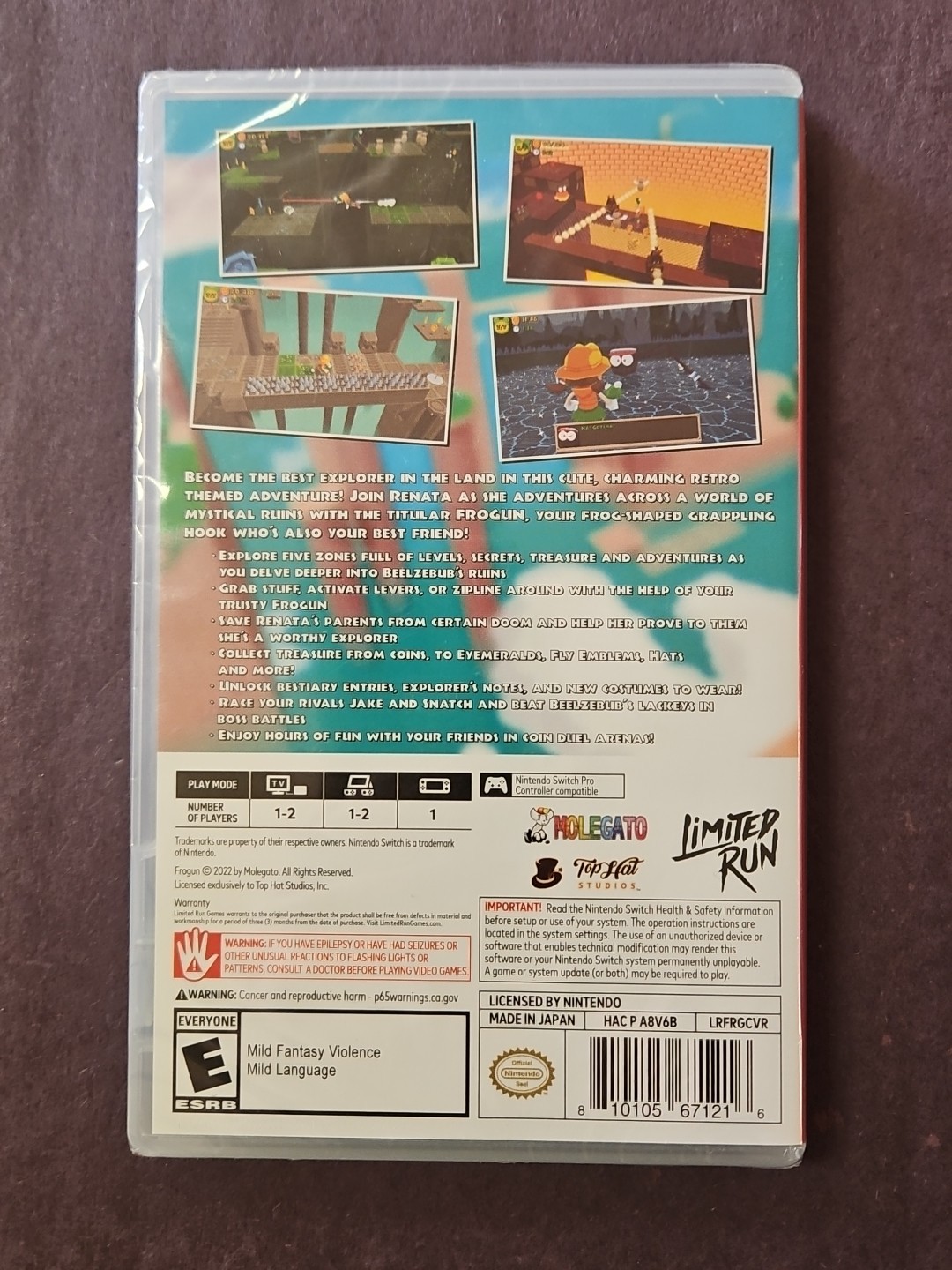 Frogun (Nintendo Switch) Limited Run Games