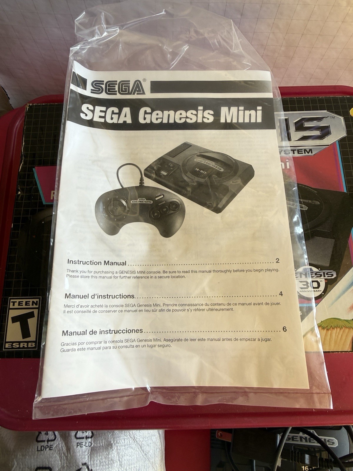 SEGA Genesis Mini Home Game Console 30th Anniversary Edtion
