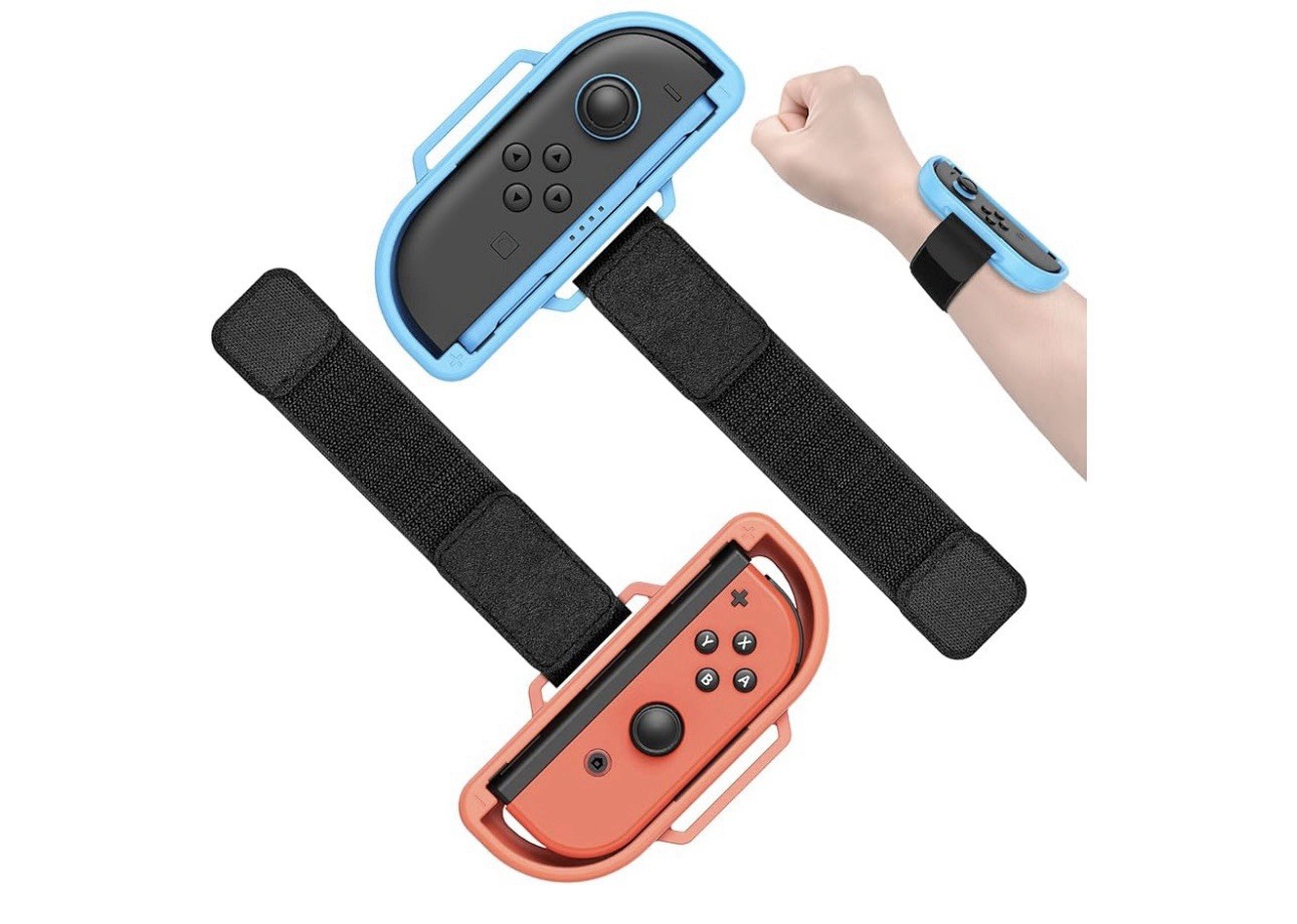 Wristbands for Just Dance 2026/2025 for Nintendo Switch 2/1 for Zumba Burn it Up