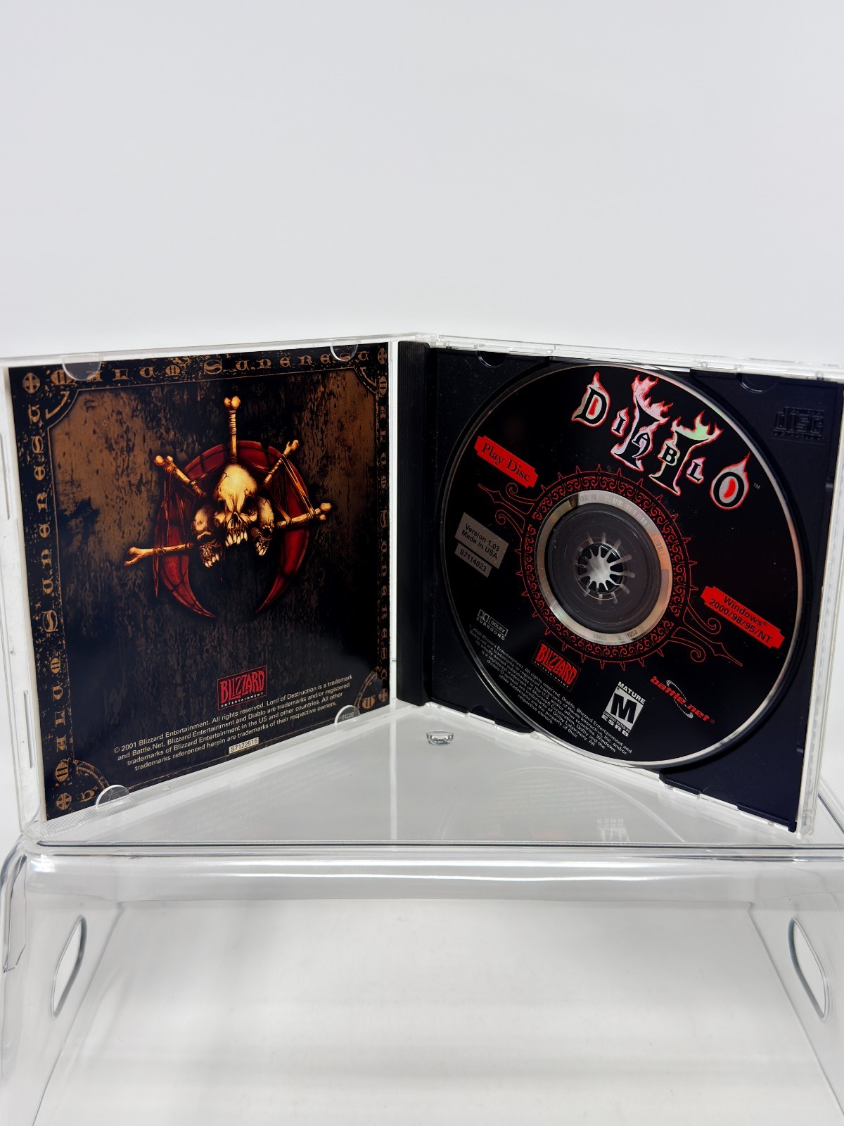 Blizzard Diablo II Expansion Set Lord of Destruction PC Mac 2001 Vintage CD-ROM