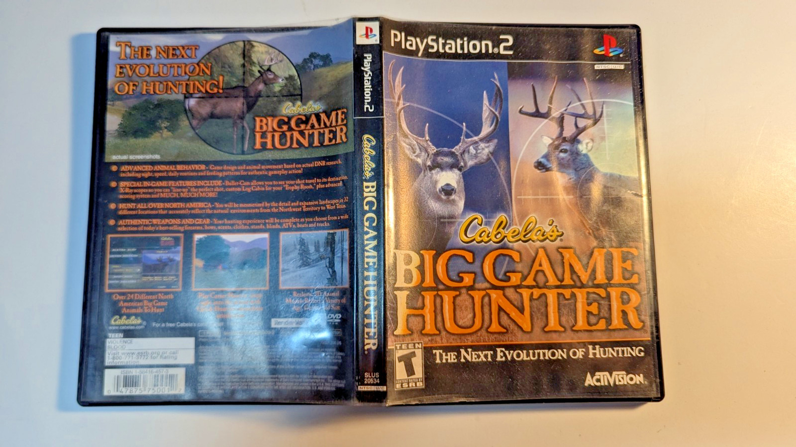 Cabela’s Hunting Game Bundle Lot Sony PlayStation 2 PS2 – Resurfaced Tested