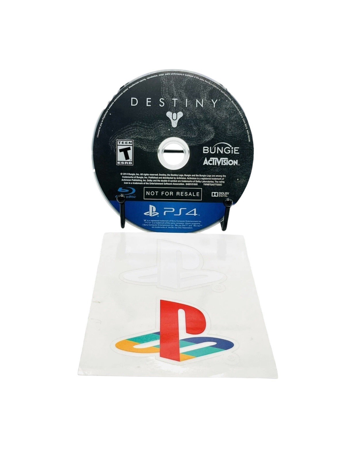 Destiny PS4 Game Sony Not for Resale Promo Disc Only Tested Bungie Activision