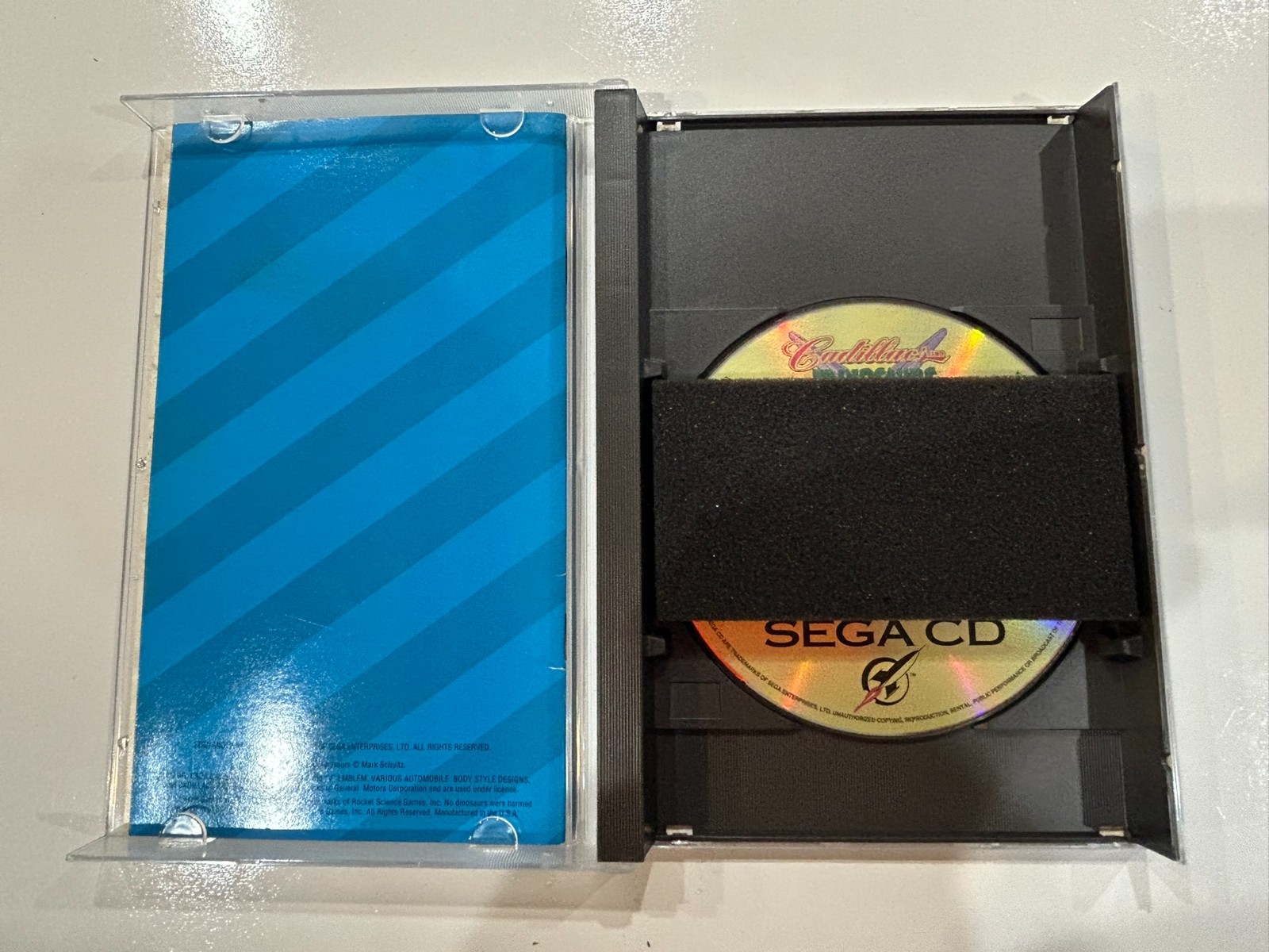 Cadillacs and Dinosaurs: The Second Cataclysm (Sega CD) Complete w Reg N MINT