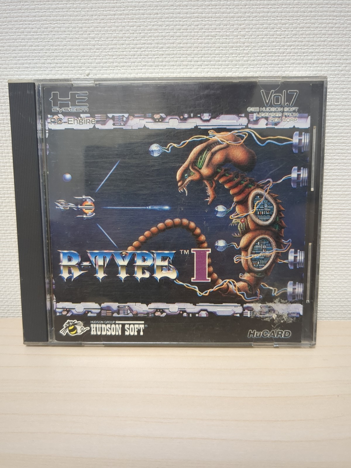 R-Type 1 PC Engine HuCard JP Japan