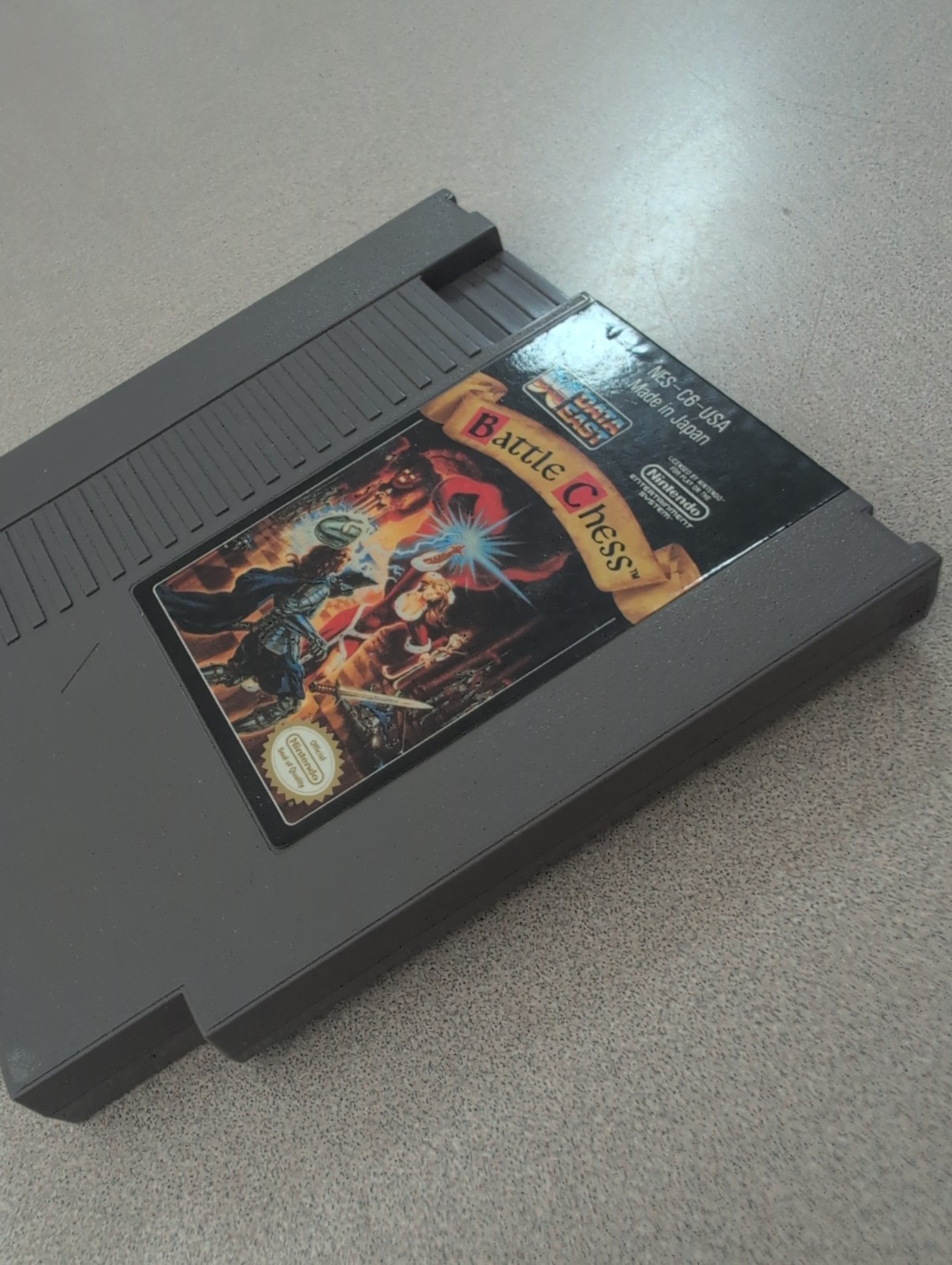 Nintendo Entertainment System NES Battle Chess Tested Combine Shipping