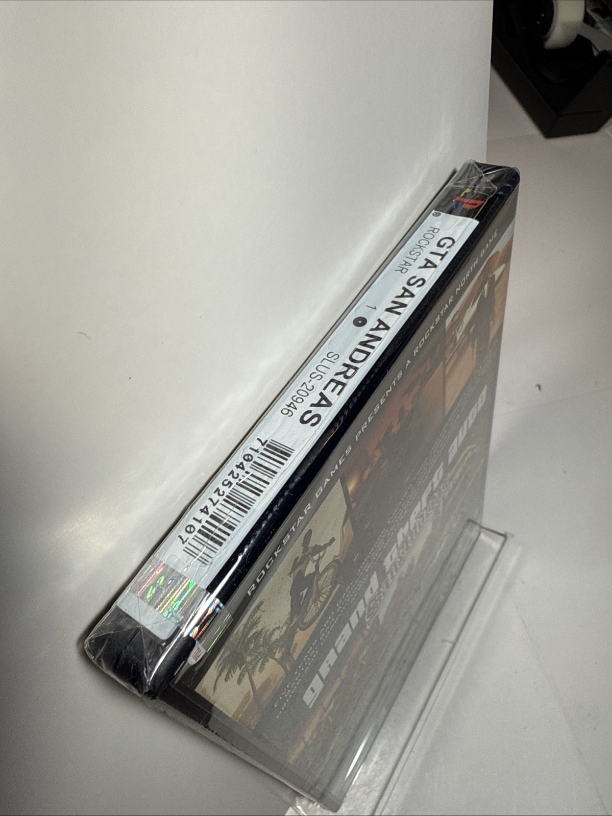 New Grand Theft Auto San Andreas Black Label Hot Coffee First Print PS2 Sealed