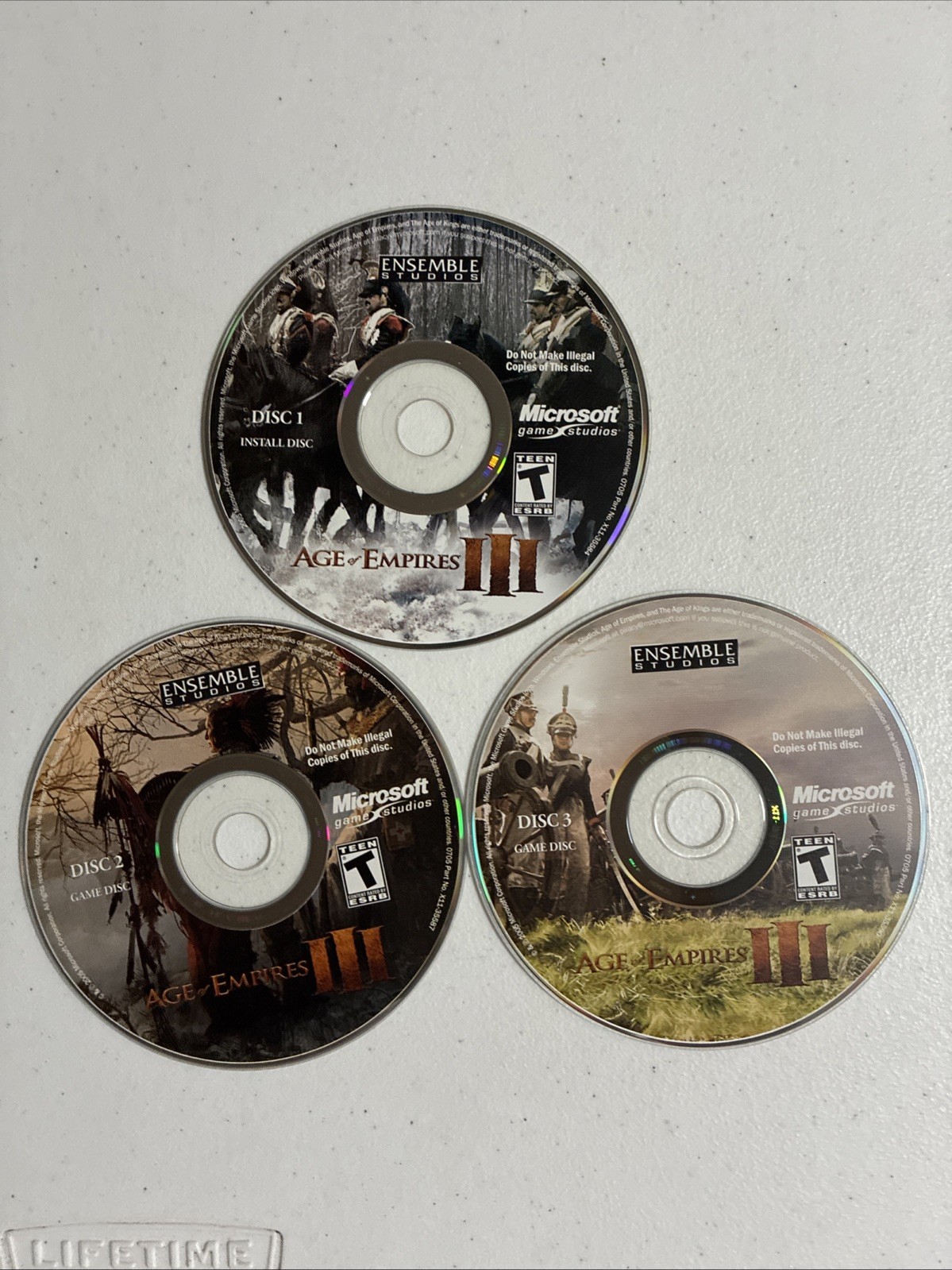 Age of Empires 3 III (PC CD-ROM Microsoft Games) 2005 Windows Vintage