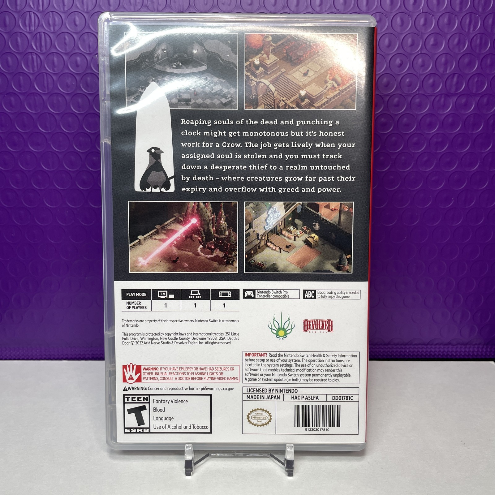 Death’s Door [Nintendo Switch – CIB/Complete]
